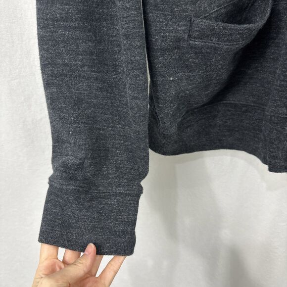 Polo Ralph Lauren Mens Charcoal Double-Knit Shawl Collar Jersey Cardigan Size L - Picture 7 of 10